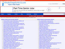 Tablet Screenshot of hindutemplesusa.com
